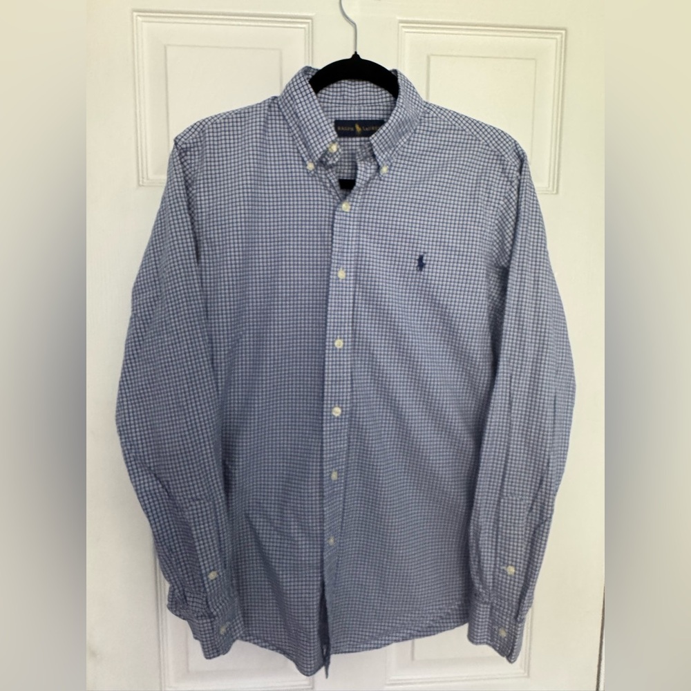 Polo by Ralph Lauren Blue Casual Button Down Shirt